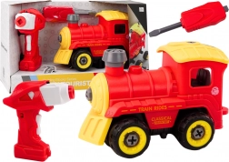 Locomotiva smontabile a radiocomando – rossa