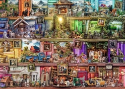 Puzzle 1000 pezzi Cani in biblioteca