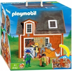 Playmobil fattoria portatile – set di personaggi