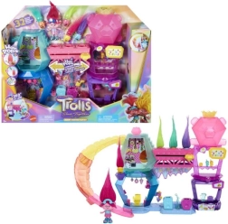 Set di gioco Trolls Mount Rageous con bambola Poppy e oltre 25 accessori