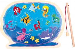 Bino Puzzle Acquario con canna da pesca