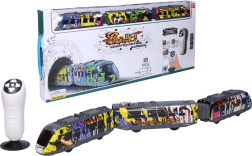 Trenino RC graffiti con effetti luminosi e sonori