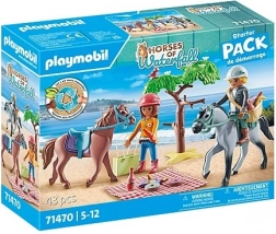 Spiaggia della Montagna con Amelie e Ben Playmobil