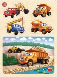 Dino puzzle in legno Tatra in cava 13 pezzi