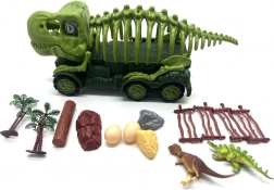 auto dal design di scheletro di dinosauro
