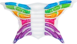 Materassino gonfiabile farfalla arcobaleno 294 × 193 cm