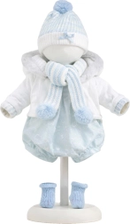 Completo invernale Llorens per bambole da 38 cm