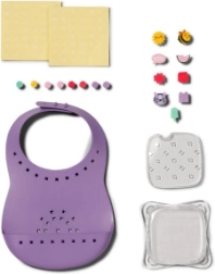 Baby Born bavaglino con decorazioni a scatto