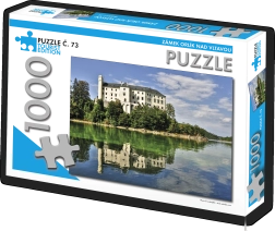 Puzzle Castello Orlík nad Vltavou 1000 Pezzi