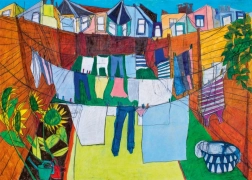 Puzzle Vita Quotidiana: Nel Cortile - 1000 Pezzi