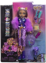 bambola monster high clawdeen wolf con accessori