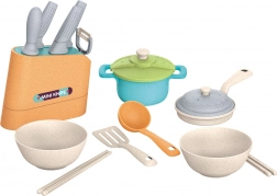 Pentole e utensili da cucina in materiali ecologici