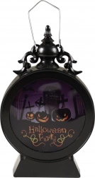 Lampada LED rotonda di Halloween con luce