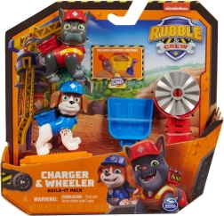 Rubble & Crew Charger e Wheeler set da costruzione con sabbia cinetica
