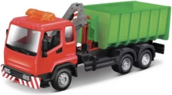 Veicolo di servizio Bburago con sollevatore a gancio e gru 1:43