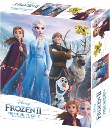 PRIME Puzzle 3D Frozen II 3D 500 pezzi