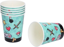 Bicchieri di carta per feste HRA 250 ml – set da 6 pz