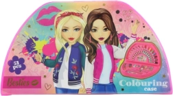 Set creativo di disegno in valigetta con motivo per ragazze