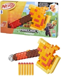 Nerf Minecraft Ascia Infuocata