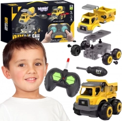 Woopie escavatore da costruire DIY con telecomando