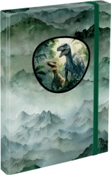 Cartelle per quaderni scolastici Dino A4