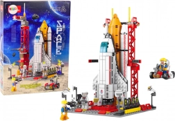 Stazione spaziale Blocchi di costruzione Astronave spaziale 521 pezzi.