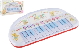 Pianola per bambini con animaletti 35 cm a batterie con suoni