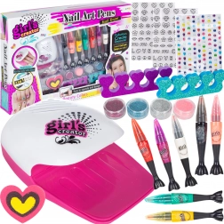 Set di pennarelli e accessori per la decorazione delle unghie per bambini