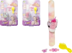 Set di bellezza – braccialetto peluche magnetico con unicorno