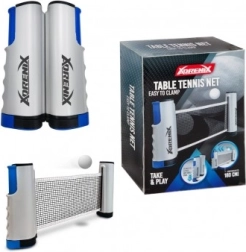 Rete per ping pong con manico in plastica