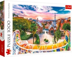 puzzle 1000 pezzi – tramonto su BARCELLONA