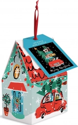 Puzzle Galison Auto di Natale 130 pezzi