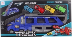 Camion lanciabile con 4 macchinine