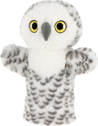 Keel Toys SE3077-7 Keeleco Gufo - burattino ecologico in peluche da 27 cm