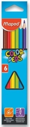 Pastelli triangolari MAPED Color'Peps 6 pz