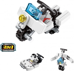 QMAN moto 3 in 1 – mini set di costruzione (36 pezzi)