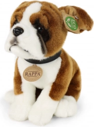 cane boxer di peluche 27 cm eco‑friendly