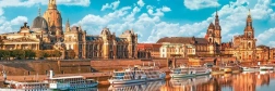Puzzle panoramico Dresda, Germania 1000 pezzi