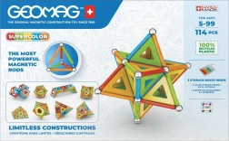 GEOMAG Supercolor set di costruzioni magnetiche 114 pezzi
