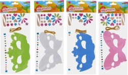 Set creativo – crea la tua maschera con cordino e decorazioni