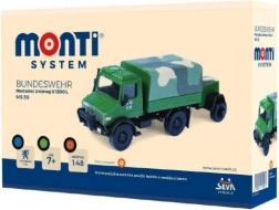 Kit di montaggio MONTI SYSTEM Bundeswehr Mercedes Unimog 1:48