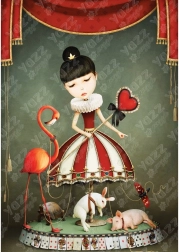 Puzzle Ragazza del Luna Park 1000 pezzi