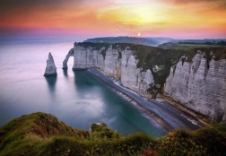 Puzzle vista su Étretat 1000 pezzi