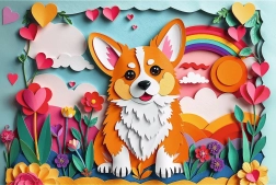 Trefl Puzzle Paper Art: cucciolo 160 pezzi