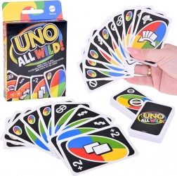 Gioco di carte UNO All Wild! (versione inglese)