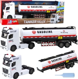 Grande camion cisterna giocattolo con pompaggio d’acqua, luci e suoni