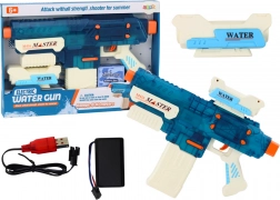 Pistola ad acqua M416 a batteria, 500 ml, gittata 8-10 m