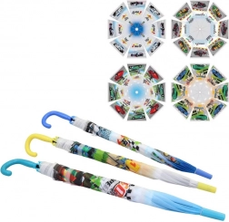 Ombrello per bambini con motivi di auto