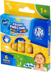 ASTRA pastelli a cera jumbo 6 pz