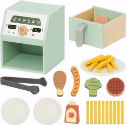 friggitrice ad aria in legno TOOKY TOY per bambini
